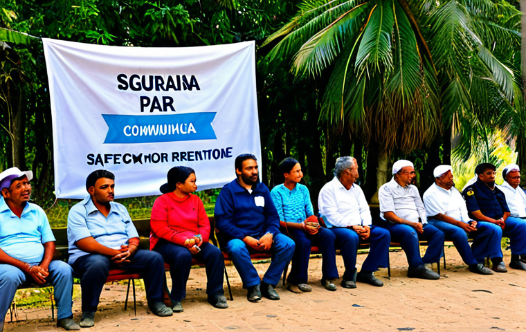 수리남의 치명적인 범죄 및 사건사고 - Regulating Gold Mining**

"A photo of government officials, fully clothed in professional attire, in...